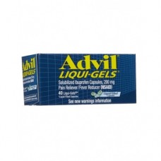 Адвил ибупрофен взрослый в гелевых капсулах 200 мг, Advil Ibuprofen For Adults 200mg 40 gel capsules